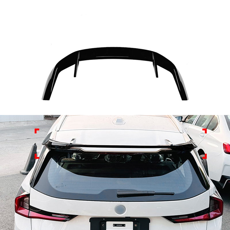 Becquet de toit sur mesure pour BMW X1/iX1 (U11) 2022- (ABS Noir Luisant)
