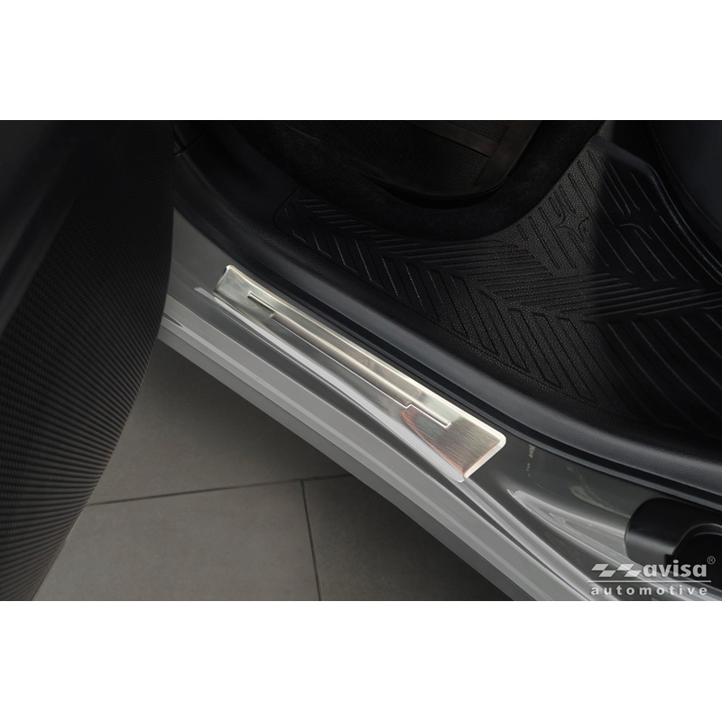 Avisa Seuils de portes inoxydable sur mesure pour Subaru Forester (SL) 2024- - 4-pièces