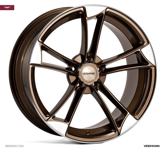 Veemann VM1 19X9 5X112 ET35 CRYSTAL-BRONZE-MACHINED-POLISHED Vel