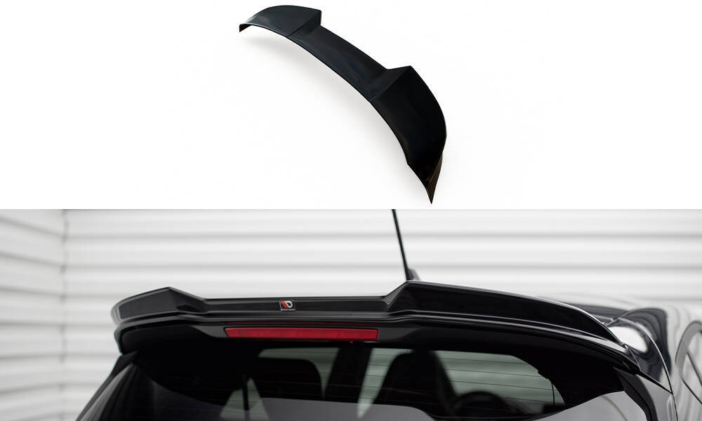 Spoiler Ford Fiesta ST / ST Line Mk8  Maxton Glans Zwart