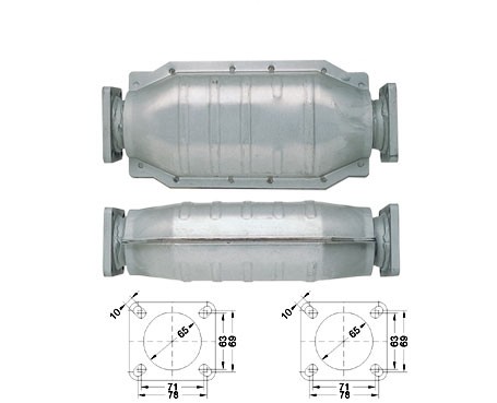 Daewoo NEXIA 1.5i 16V 1498 cc 66 Kw / 90 cv A15MF Magnaflow CAT