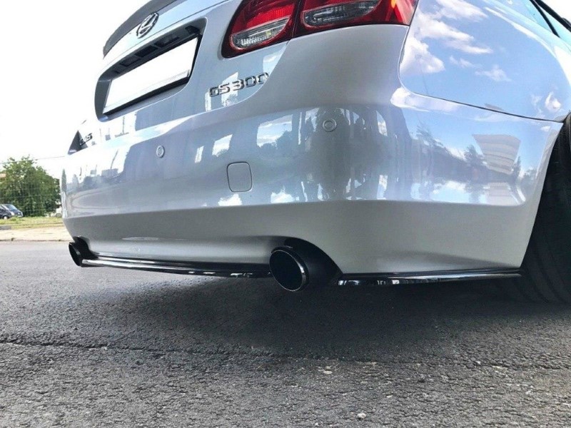 Centrale Achterspoiler Lexus GS 300 Mk3 Facelift (Zonder Verticale Bars) Glanzend Zwart