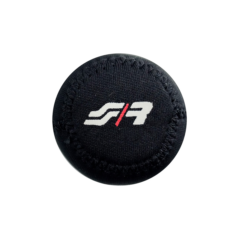 Simoni Racing Housse pour Pommeau de Vitesse Universal Little - Noir + Logo