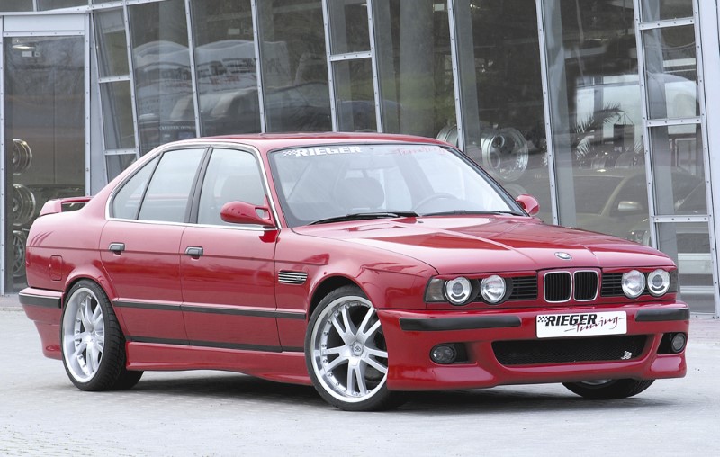 Voorbumper passend voor BMW E34 E39-Look Niet M5 Rieger
