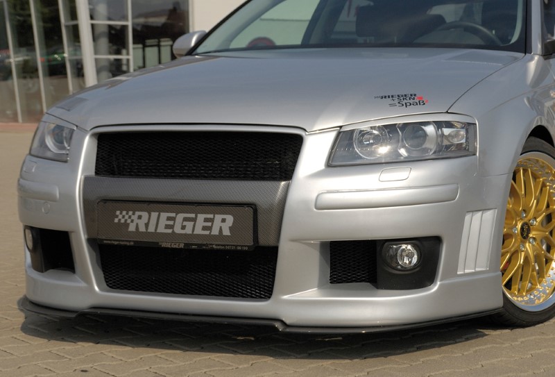 Voorbumper Audi A3 8P R-frame SRA Rieger