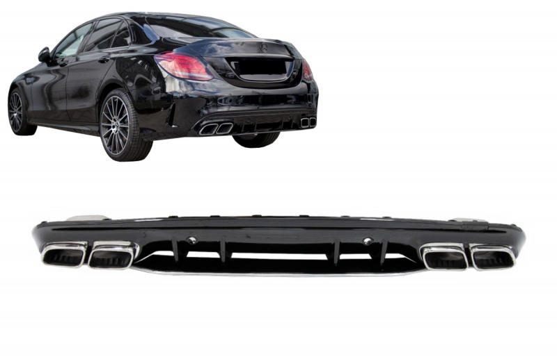 Achterlip Mercedes W208