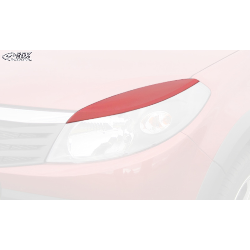 Spoilers de phares sur mesure pour Dacia Sandero -2012 (ABS)