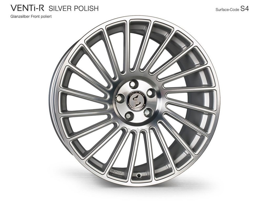 EtaBeta VENTi-R 8,5x19 5x120 ET42 Silver Polish