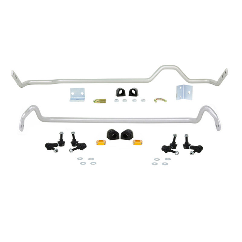Whiteline Kit de barre stabilisatrice avant et arrière sur mesure pour Subaru Forester SG 2.0 S Turbo 4WD/2.5 4WD 211/232/252cv/2.5 XT 4WD 2002-2009