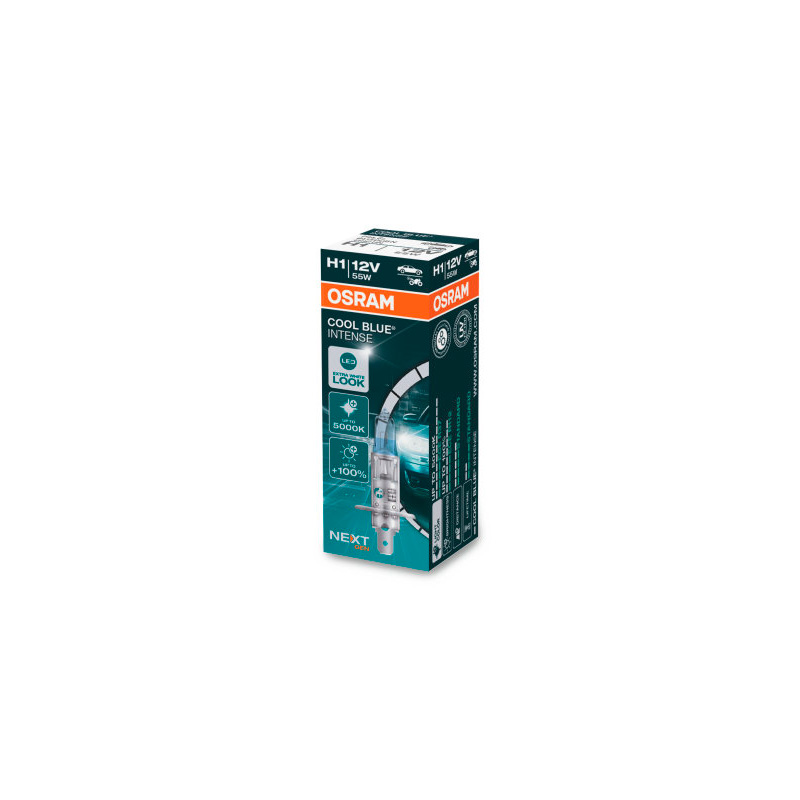 Osram Cool Blue Intense NextGen Ampoule Halogène - H1 - 12V/55W - la pièce