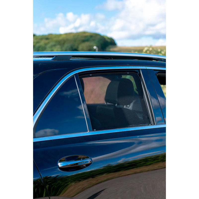 Set de Car Shades (portes arrières) sur mesure pour Mercedes GLE (W167) 2019- (4-pièces)