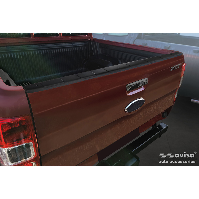 Protection de hayon arrière Pickup (acier) sur mesure pour Ford Ranger 2011-2022 - Noir