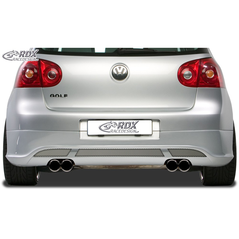 Jupe arrière sur mesure pour Volkswagen Golf V Hatchback 3/5-portes 2003-2008 'V2' (échappement à gauche/droite) excl. Variant/Plus (ABS)