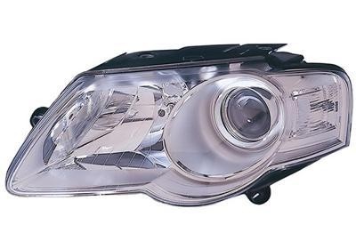 koplamp, H7+H7, elektr verstelb, incl stelmotortje, links VW Pas
