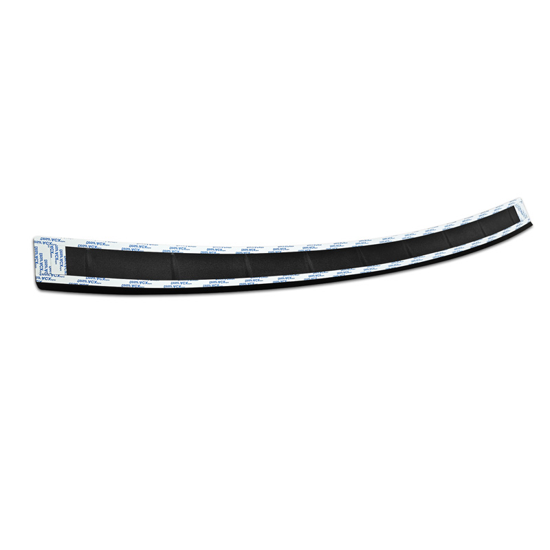 Protection de seuil arrière inox noir mat sur mesure pour BAIC Beijing 3 (X35) 2023- 'Ribs'