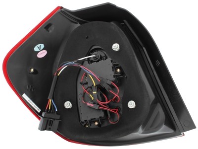 Taillights fits BMW E87/E81 Tube LED red/smoke 04-06