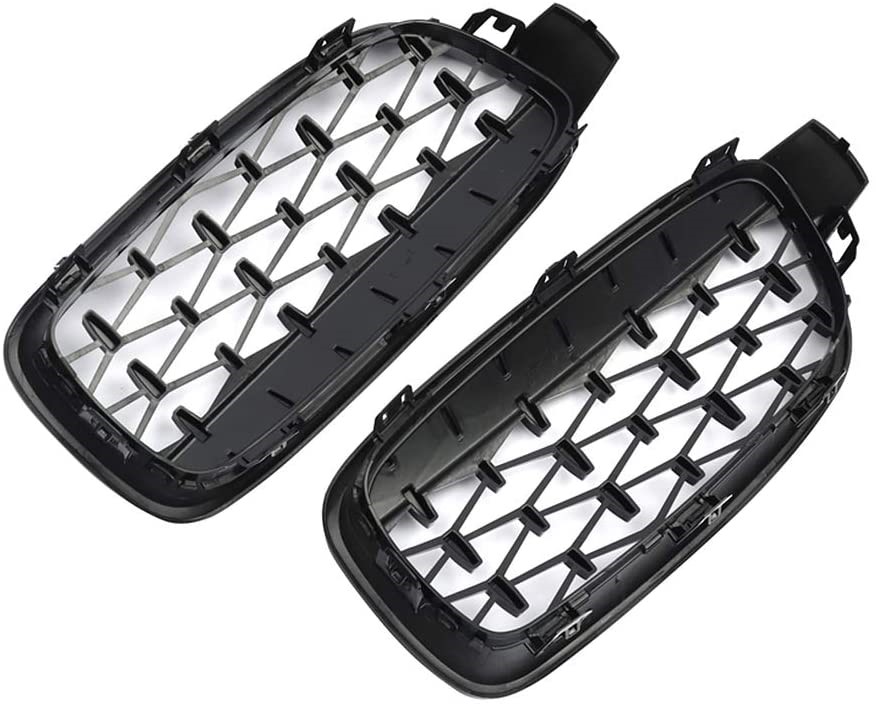 Grill Nieren BMW 3 Serie F30 Zwart mat