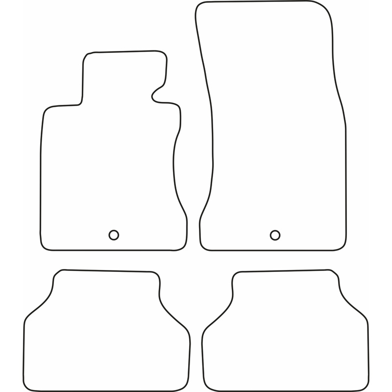 Set de tapis de sol sur mesure pour BMW Série 5 (E60-E61) 2003-2011