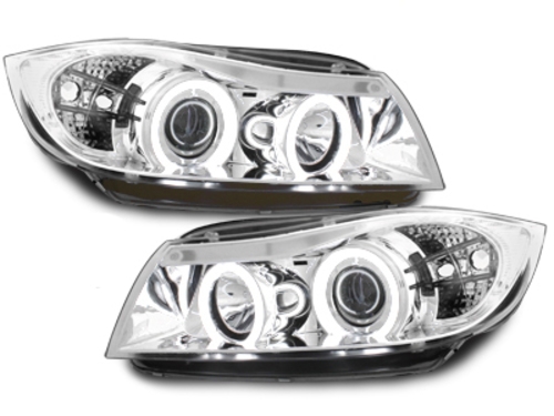 Phares BMW E90/E91 Angel Eyes Ice CCFL