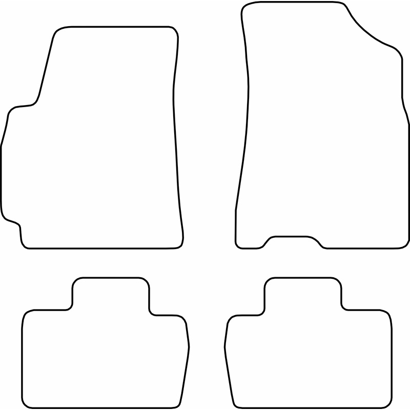 Set de tapis de sol sur mesure pour DR DR 3 2018-2022 & DR 3.0 2022-
