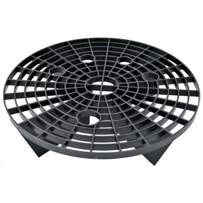 Seau lavage de voiture 15L Blanc + Couvercle + Grit/Grille