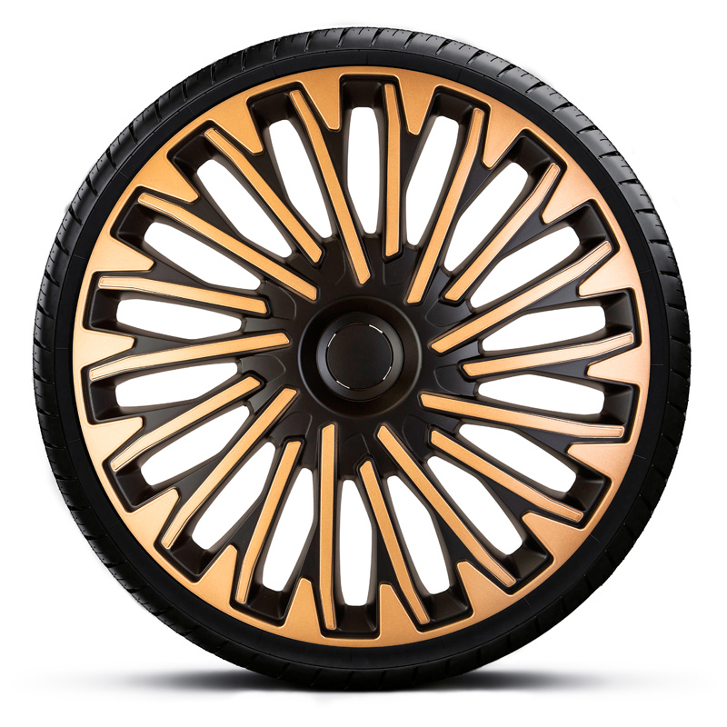 Jeu d'enjoliveurs Soho 13-inch noir/d'or