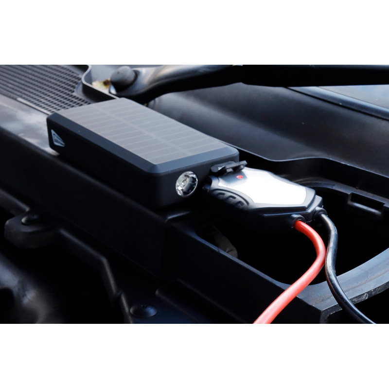 Démarreur d'urgence 600A et batterie externe portable + LED