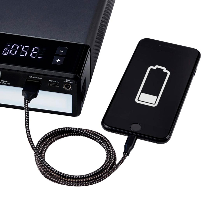 Osram BATTERYjumpstart 1000TI - Démarreur d'urgence/batterie externe portable avec gonfleur de pneus intégré