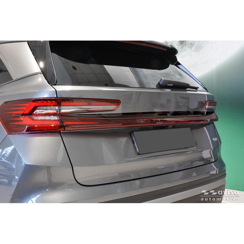 Avisa Moulure de hayon en Inox Noir Chrome sur mesure pour Skoda Kodiaq II (PS7) 2024-