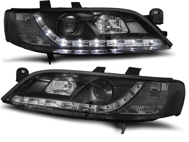 Headlights Opel Vectra B 99-02 Devil Eyes Dlite LED Black