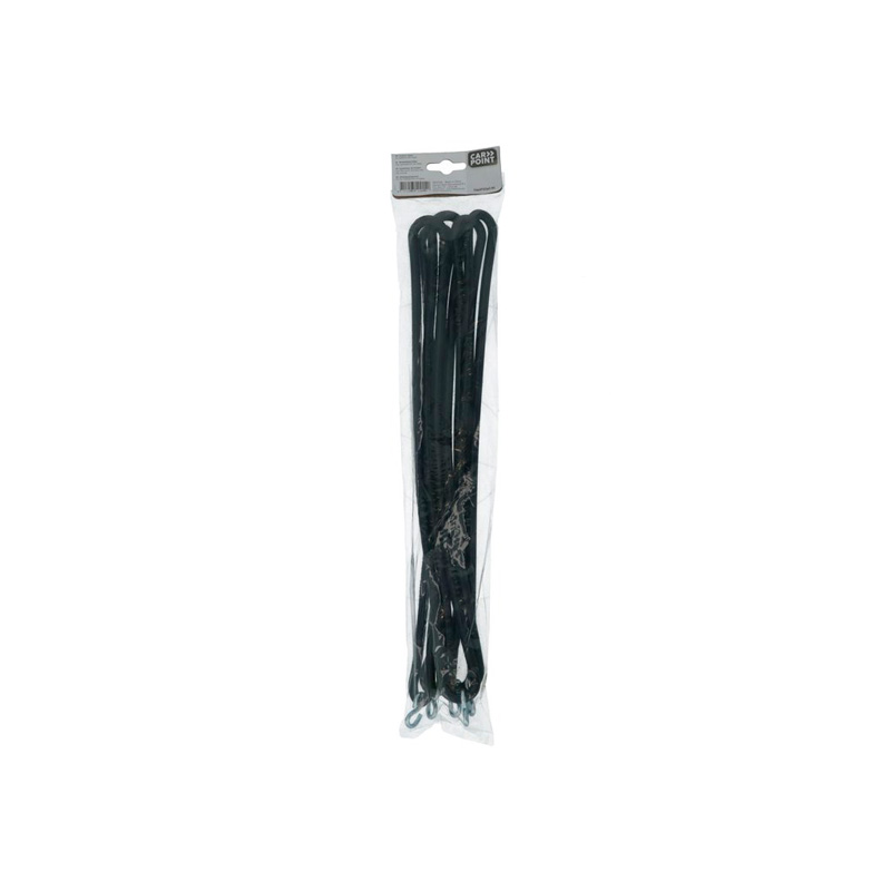 Carpoint Attaches en Caoutchouc pour Filet de Remorque 40cm 5-pièces