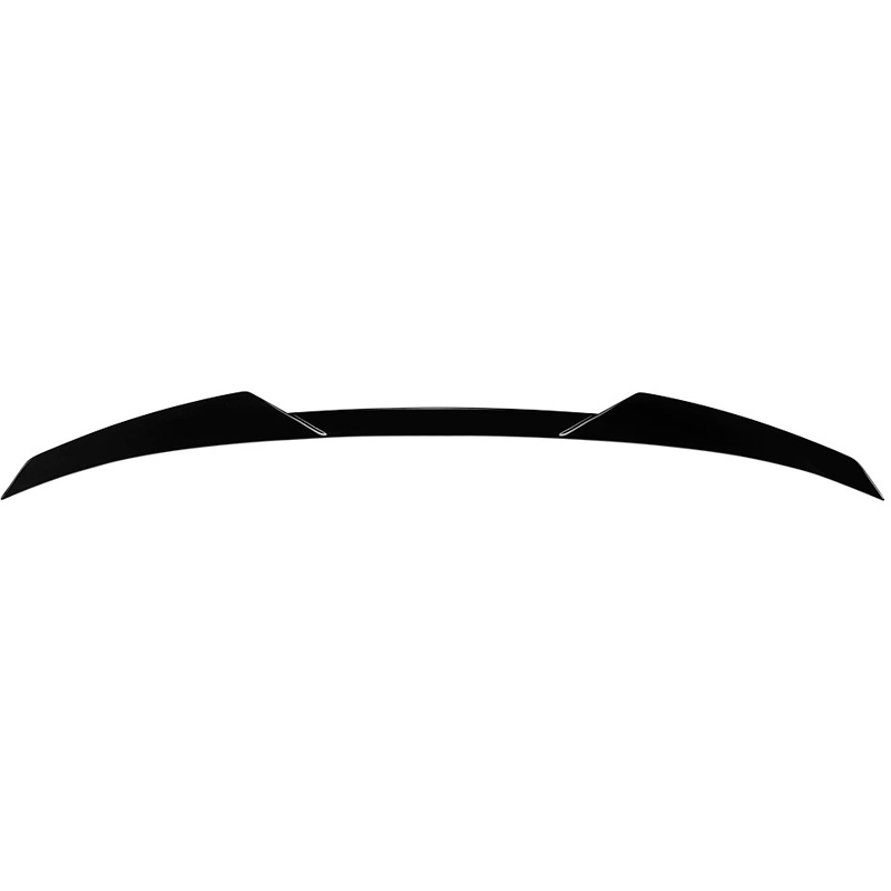 Aileron arrière inférieur sur mesure pour Audi A4 (B9) Avant Facelift 2019-2024 (ABS Noir Luisant)