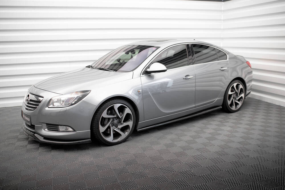 Zijskirts Opel Insignia OPC Line Glans Zwart