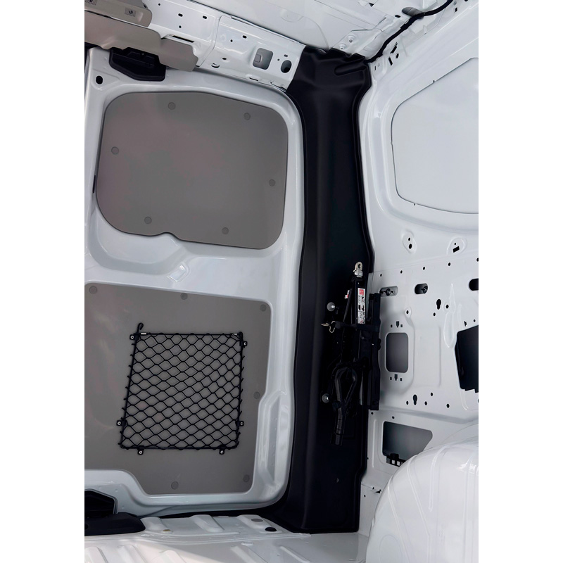 RGM Protections de montant de porte arrière intérieur pour Volkswagen Transporter T7 2024- - Noir (ABS)