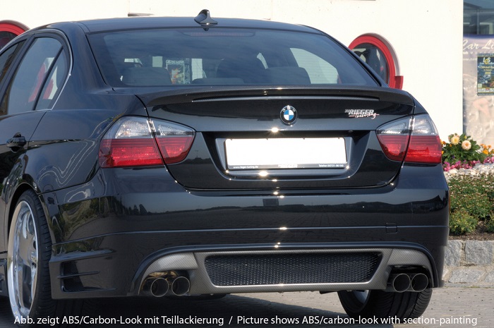 Achteraanzet BMW E90 Sedan Rieger