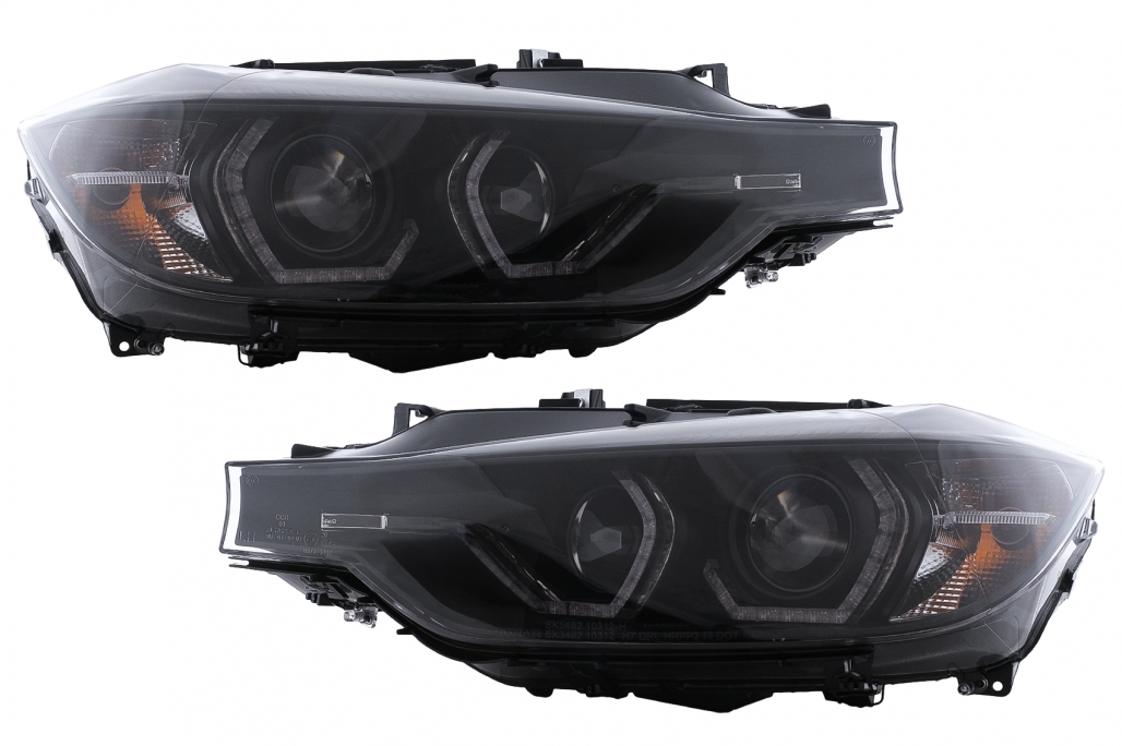 Headlights fits BMW 3-Serie F30/F31 black