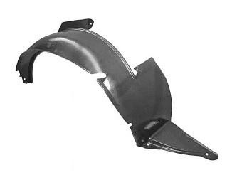 binnenscherm, plastic, voor, links Peugeot Partner, 1996-2002