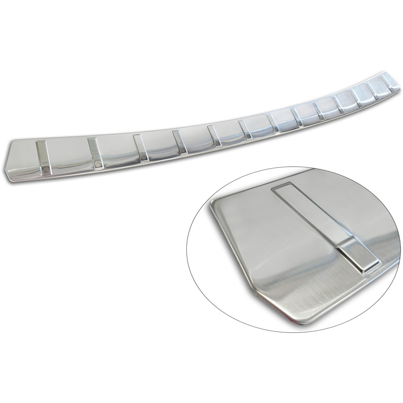 Avisa Protection de seuil arrière inox sur mesure pour Dacia Bigster 2024- 'Ribs'