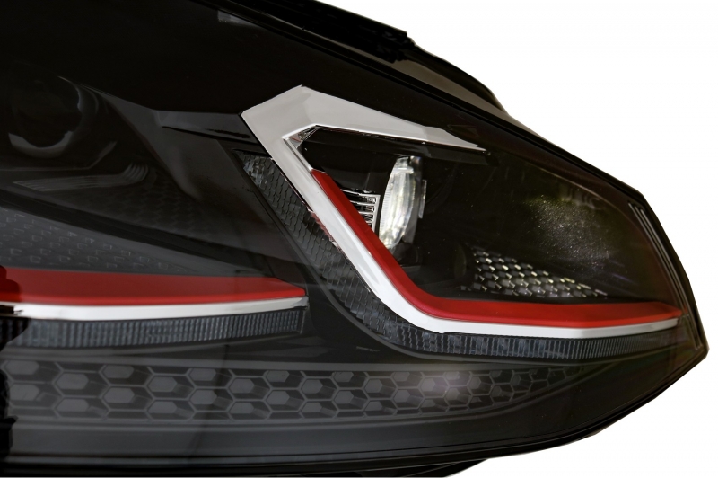 Koplampen passend voor VW Golf VII GTI led dagrijverlichting 7.5 Facelift Look