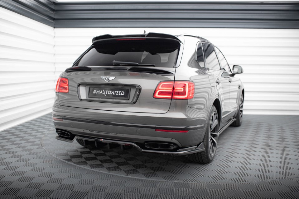 Klep Spoiler Bentley Bentayga 3D Style Glans Zwart Maxton