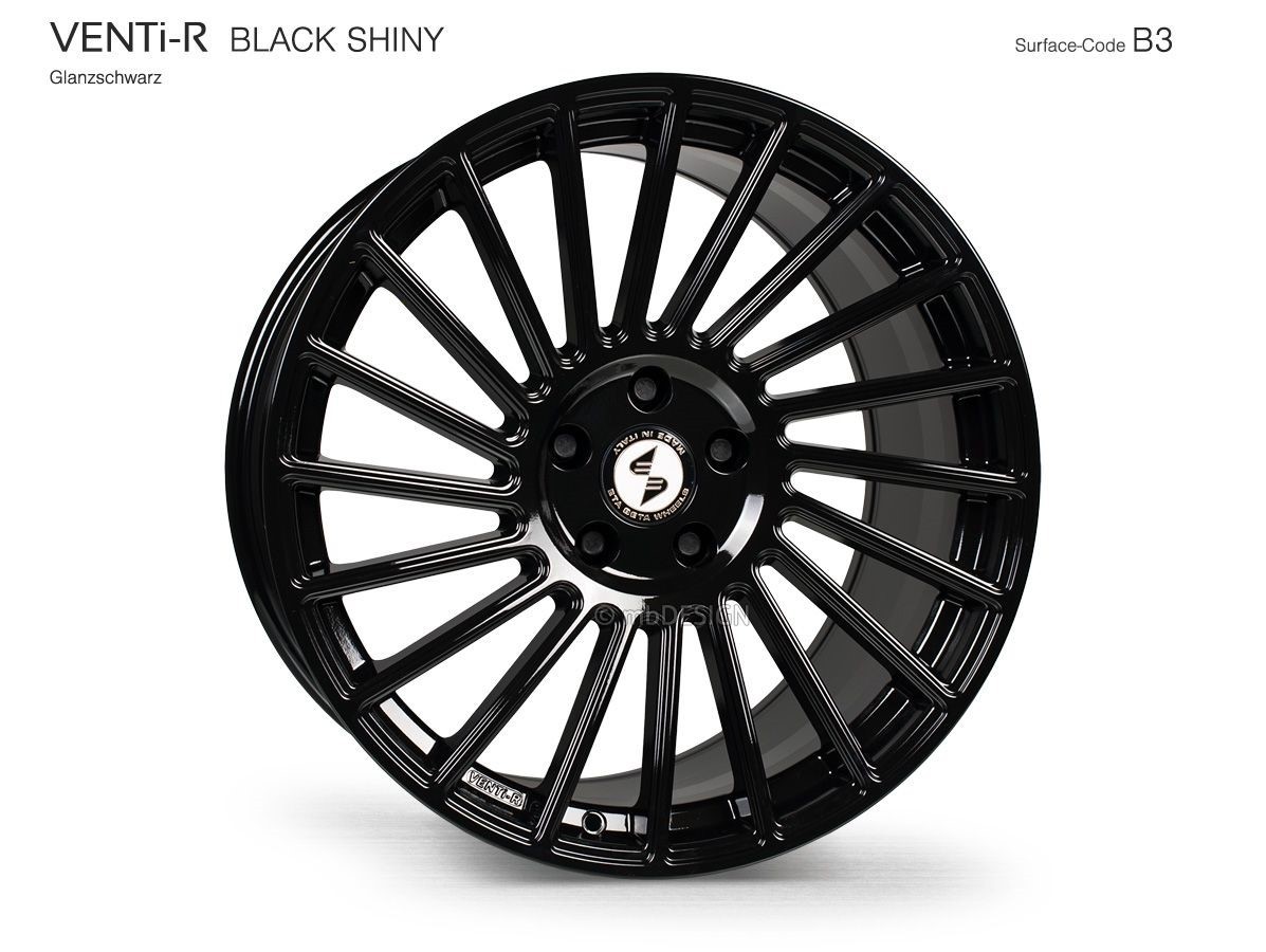 EtaBeta VENTi-R 8,5x19 5x112 ET35 Black Shiny