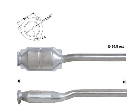 VW BORA 1.9TDi 4Motion 1896 cc 110 Kw / 150 cv ARL Magnaflow CAT