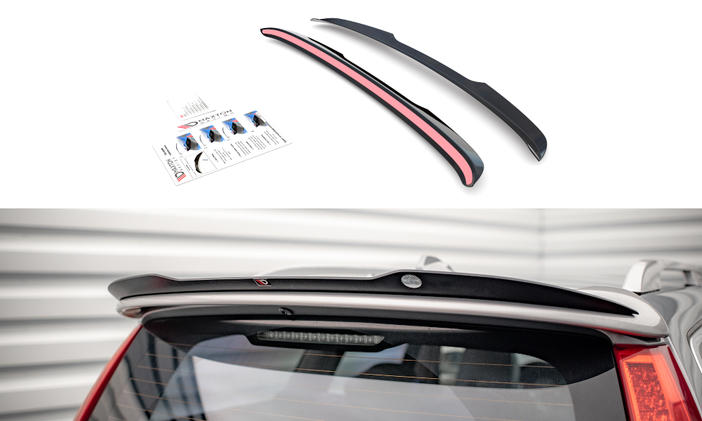 Spoiler Volvo V70 MK3 Maxton Glans Zwart