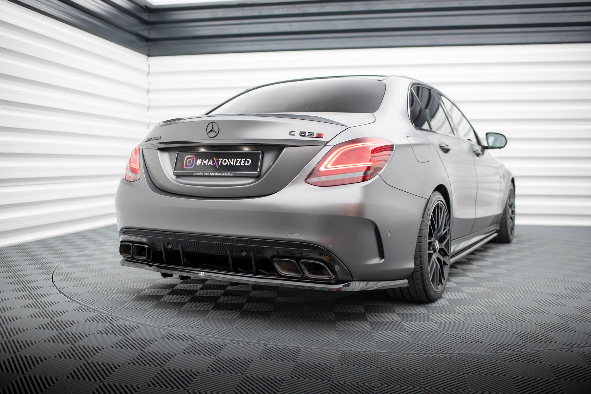 Bodykit passend voor Mercedes-AMG C63 Sedan / Estate W205 Facelift (2018–2021)