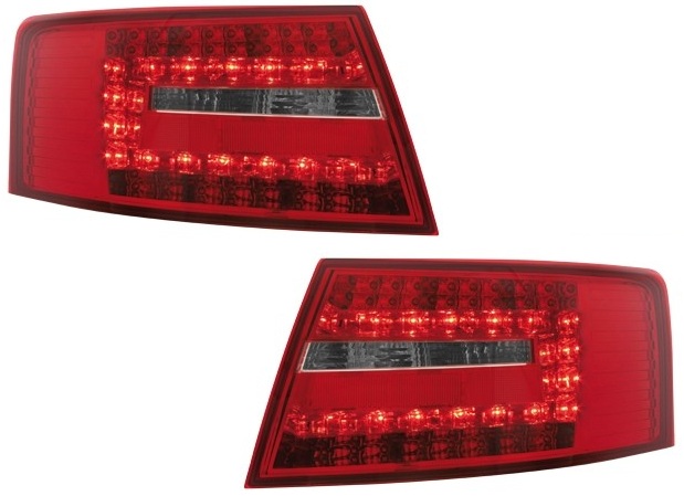 Feux arriere Audi A6 4F 04-08 LED rouges/de fumee