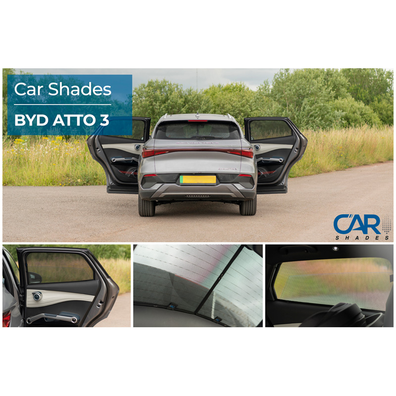 Set de Car Shades sur mesure pour BYD ATTO 3 5 portes 2022- (6-pièces)