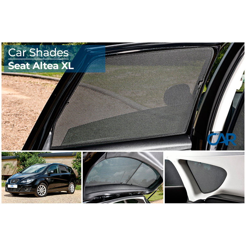 Set de Car Shades sur mesure pour Seat Altea XL 2006- (6-pièces)