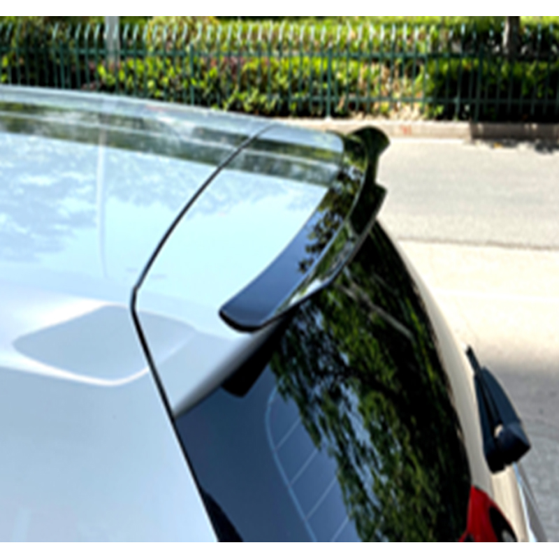 Becquet de toit (Spoiler Cap) sur mesure pour Volkswagen Golf VII HB 3/5-portes 2012-2019 excl. GTi/GTD/R/R-Line (ABS Noir Luisant)