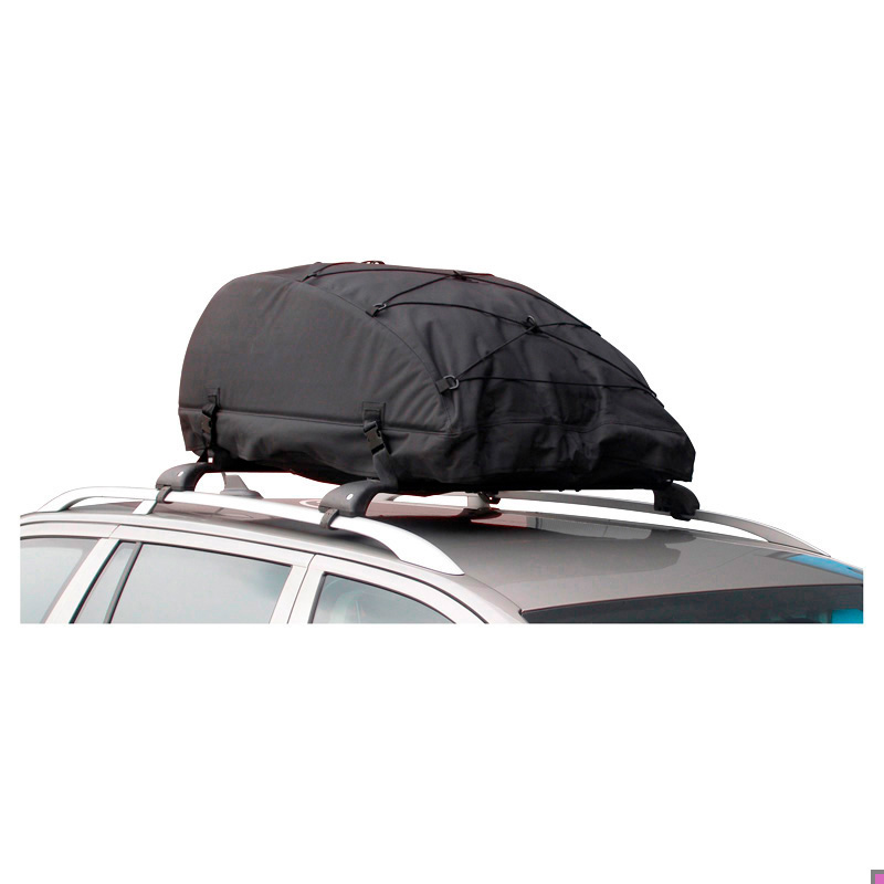 Coffre de Toit Pliable 320L Noir 105x80x45cm