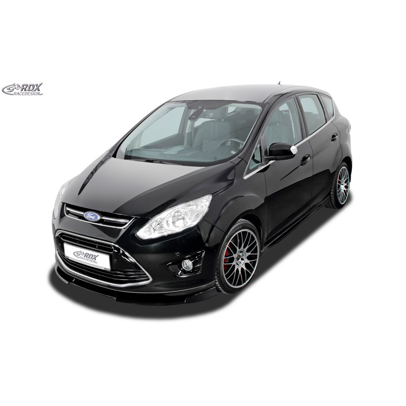 Jupes latérales 'Slim' sur mesure pour Ford C-Max/Grand C-Max -2015 & 2015- (ABS noir luisant)